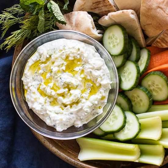 Tzatziki - Recipe photo by Girl Gone Gourmet