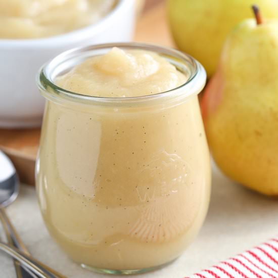 Apple Pear Sauce - Recipe photo by Celebrating Sweets