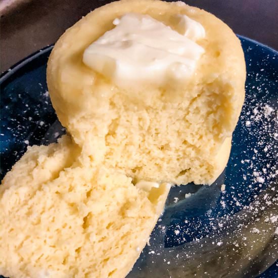 Grain Free Lemon Mug Cake for One - Recipe photo by thehelpfulgf