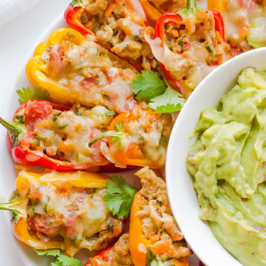 Healthy Taco Stuffed Peppers - Recipe photo by Thenaturalnurturer