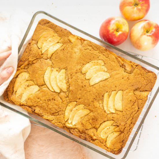 Brown Butter Apple Blondies - Recipe photo by aducksoven