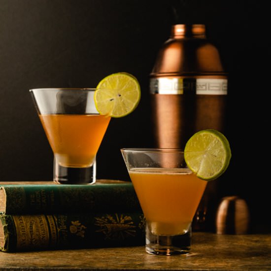 Honeysuckle Cocktail - Recipe photo by sidewalkshoes
