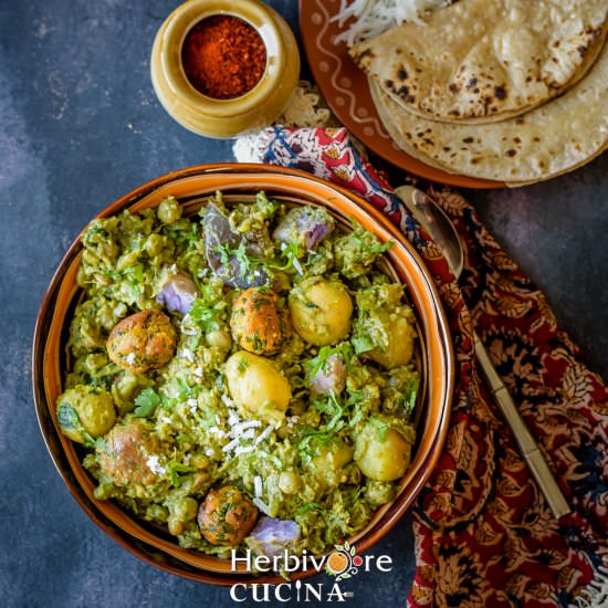 Instant Pot Undhiyu - Recipe photo by Herbivore Cucina