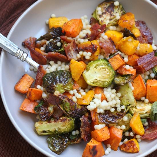Autumn Sheet Pan Bowl - Recipe photo by GrabSomeJoy