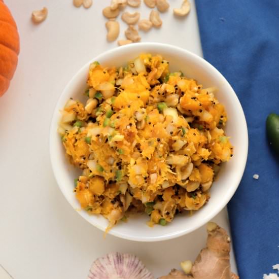 Warm Pumpkin Salad - Recipe photo by veryveganval