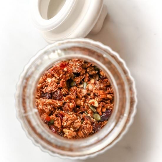Homemade granola recipe - Recipe photo by Frombowltosoul