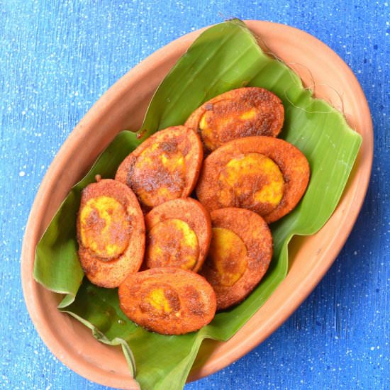 Spicy Hard Boiled Eggs - Recipe photo by rakshaskitchen