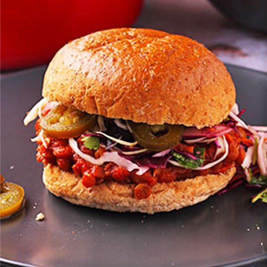 vegan lentil sloppy joes - Recipe photo by veganwithgusto