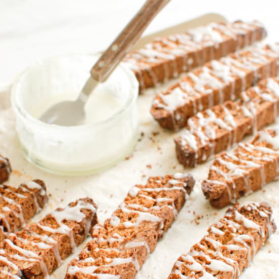 Pumpkin Ginger Biscotti - Recipe photo by Willamettetransplant