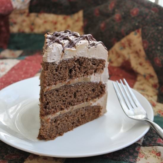 Coffee Chocolate Cake - Recipe photo by MyRecipeReviews