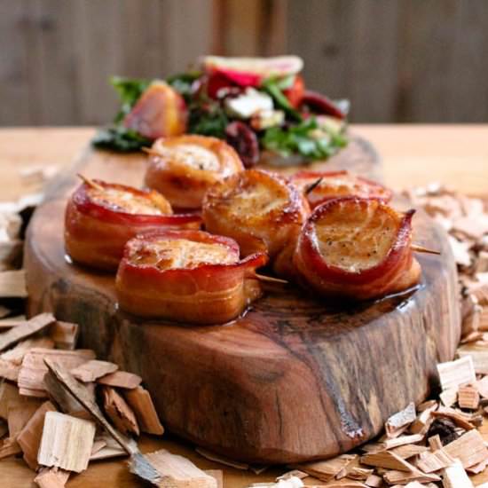 Grilled Bacon Wrapped Scallops - Recipe photo by alicensetogrill