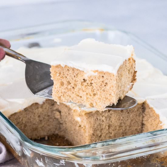 Fireball Whiskey Cake - Recipe photo by theitsybitsykitchen