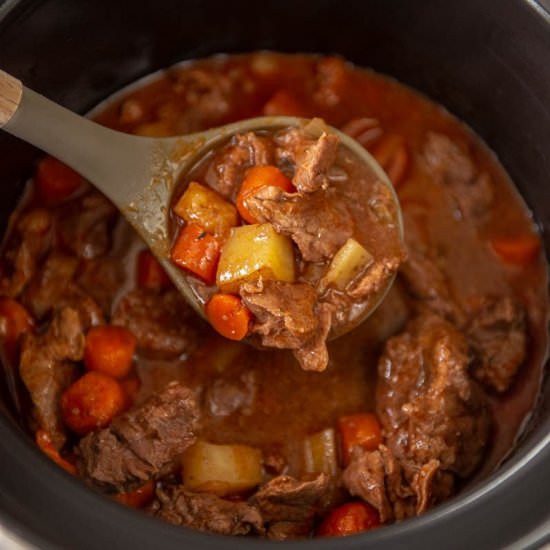 Slow Cooker Beef Stew - Recipe photo by slowcookergourmet
