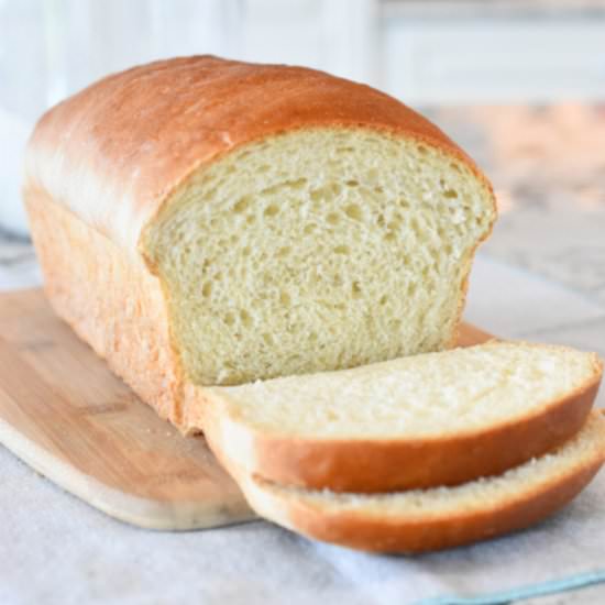 White Sandwich Bread - Recipe photo by Encharted Cook