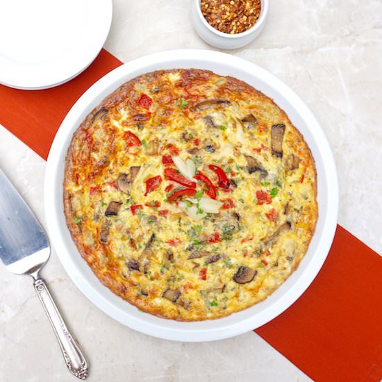 Vegetable Frittata - Recipe photo by anothertablespoon