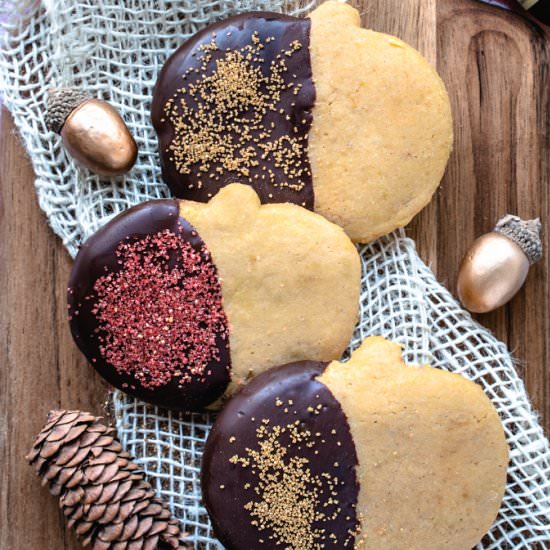 Pumpkin Sugar Cookies - Recipe photo by kickassbaker