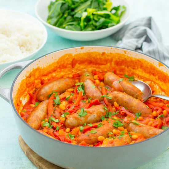 Easy One Pot Sausage Casserole - Recipe photo by easypeasyfoodie