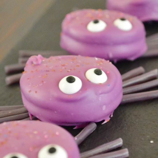 Oreo Cookie Spiders - Recipe photo by thisdelicioushouse