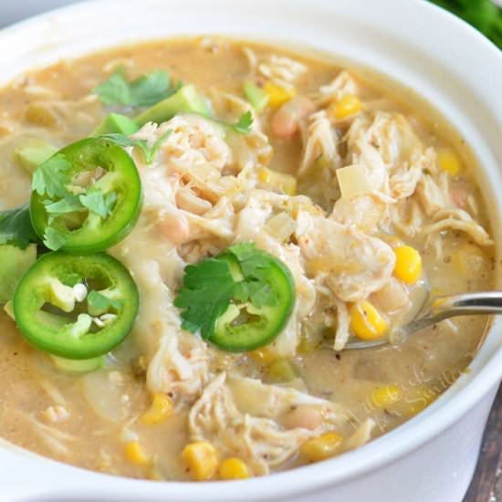 White Chicken Chili - Recipe photo by WillCookForSmiles