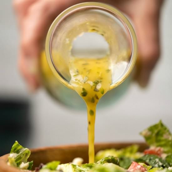 Simple Vinaigrette - Recipe photo by gimmethatflavor