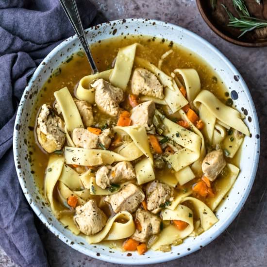 Chicken Noodle Soup - Recipe photo by ihearteating