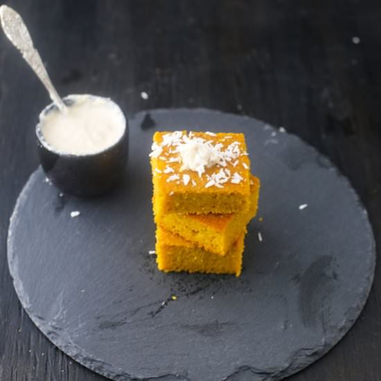 Mango Tea Cake - Recipe photo by trafficlightcook