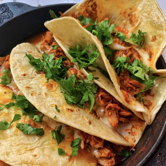 Chicken Tacos - Recipe photo by smileyjblog