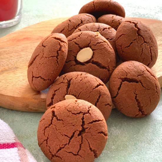 Eggless Jowar Chocolate Cookies - Recipe photo by cookwithrenu