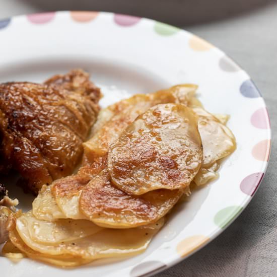 Sheet Pan Potato Gratin - Recipe photo by sidewalkshoes