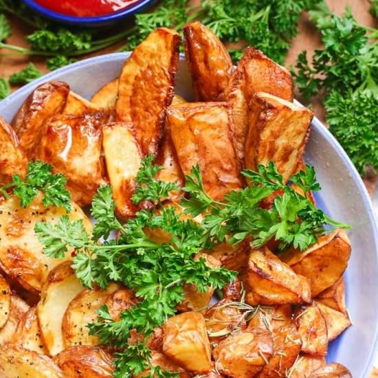 Air Fryer Potatoes - Recipe photo by BlessHerHeartYall