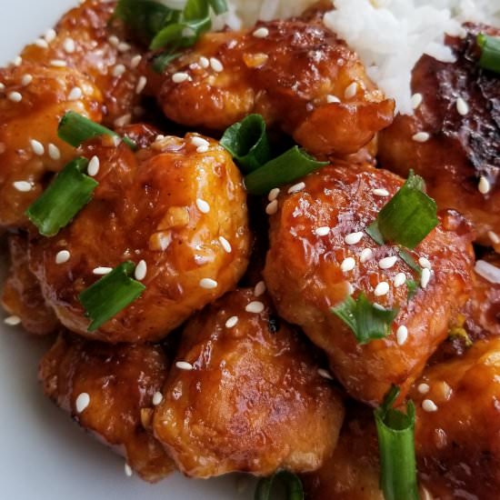 Crispy Asian Chicken - Recipe photo by amandacooksandstyles