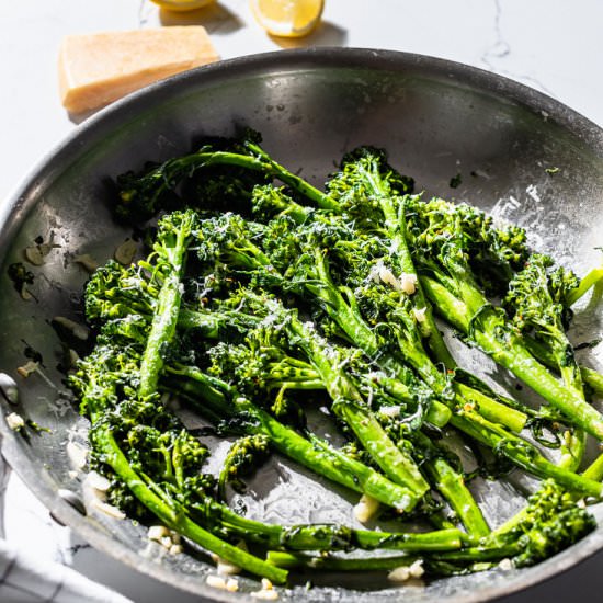 Sauteed Broccolini - Recipe photo by saltpepperskillet