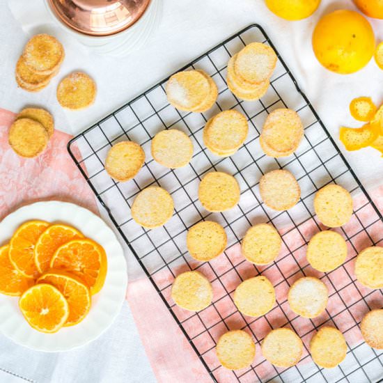Orange cookies - Recipe photo by petitedecadence