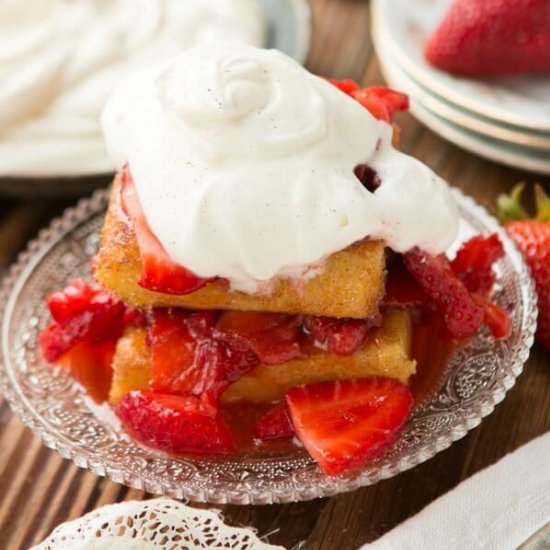 ITALIAN STRAWBERRY SHORTCAKE - Recipe photo by sweetbasil