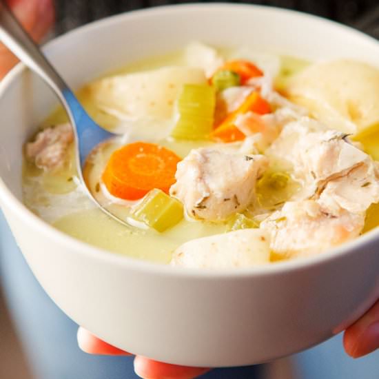 Crockpot Coconut Chicken Stew - Recipe photo by cleaneatingkitchen