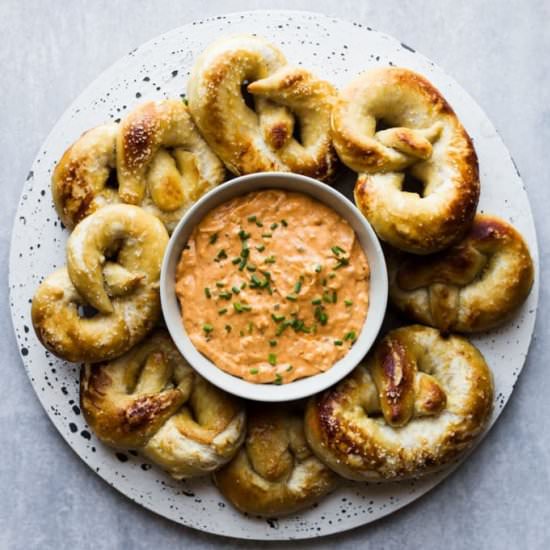 Beer Cheese Dip - Recipe photo by allthekingsmorsels