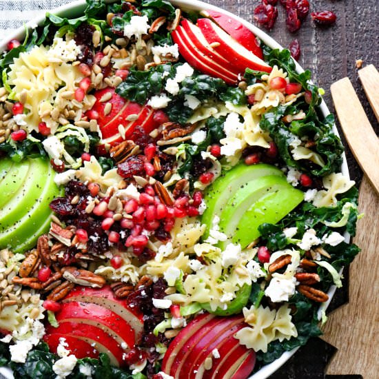 Amazing Autumn Crunch Pasta Salad - Recipe photo by Pinchmegood