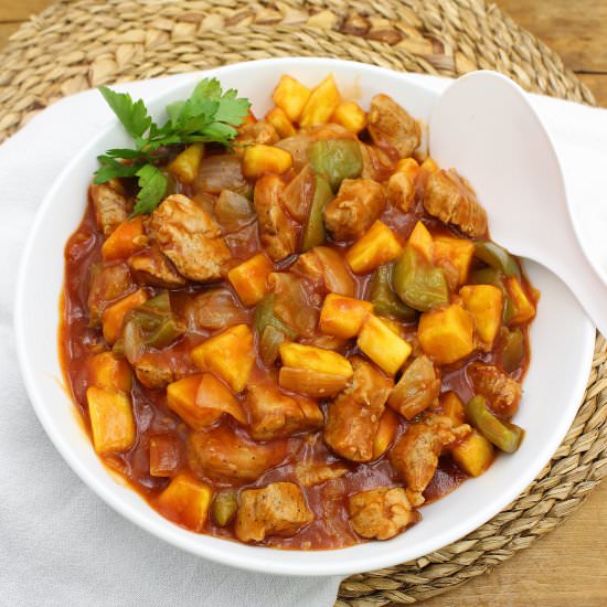 Instant Pot Sweet and Sour Pork - Recipe photo by PalatablePastime