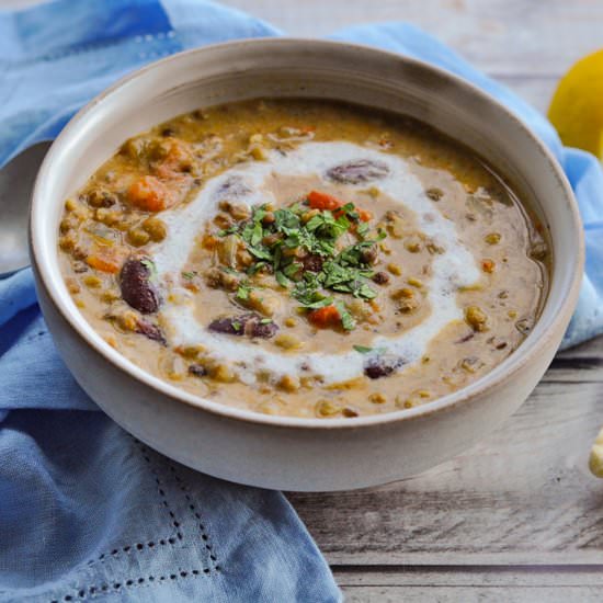 INSTANT POT DAL MAKHANI - Recipe photo by Veggiecurean