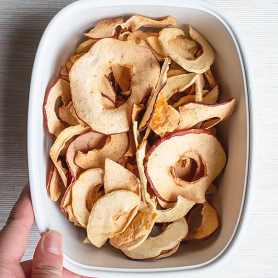 Dehydrated Apples 3 ways - Recipe photo by MasalaHerb