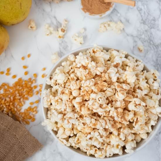Gingered Pear Stovetop Popcorn - Recipe photo by LauraY