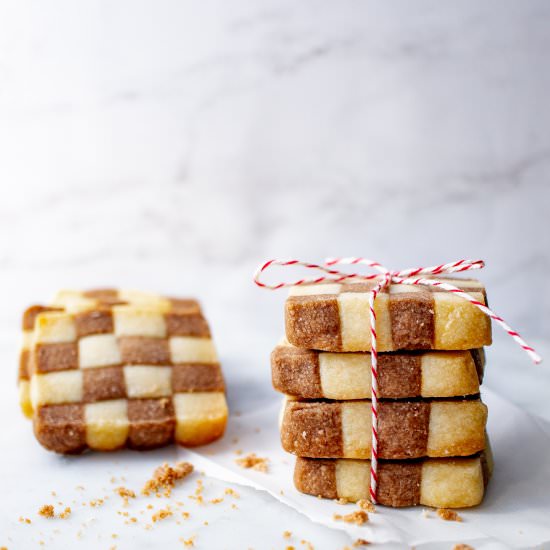 Checkerboard Cookies - Recipe photo by owlbbaking
