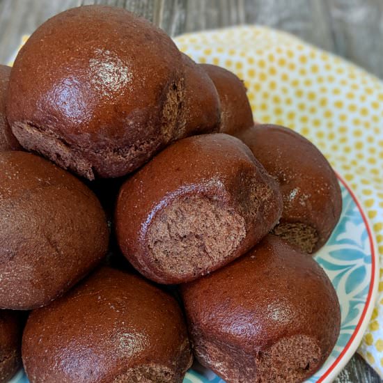 Molasses Brown Bread Rolls - Recipe photo by Bakes and Blunders