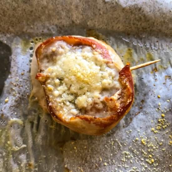 Pork with bacon - Recipe photo by Italian Chips