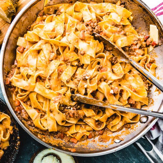 Authentic Bolognese Sauce - Recipe photo by sipandfeast