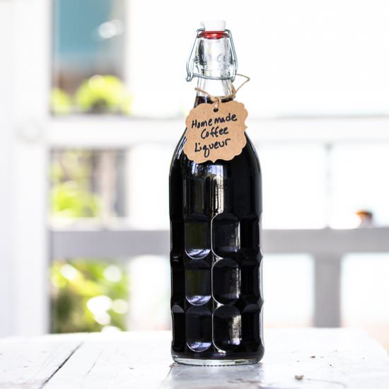 Homemade Coffee Liqueur - Recipe photo by sidewalkshoes