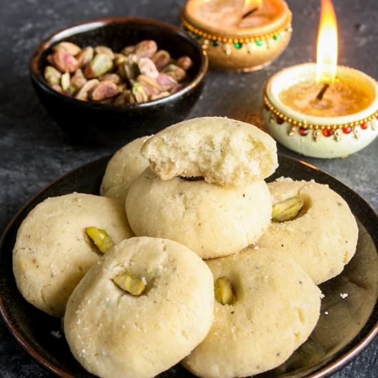 Homemade Nankhatai - Recipe photo by The Desserted Girl