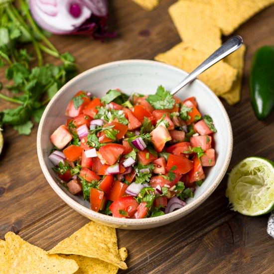 Pico de Gallo - Recipe photo by Charlene Chan