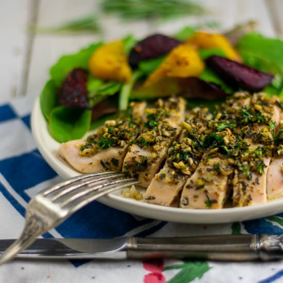 Garlic Fennel Rosemary Chicken - Recipe photo by a meal in mind
