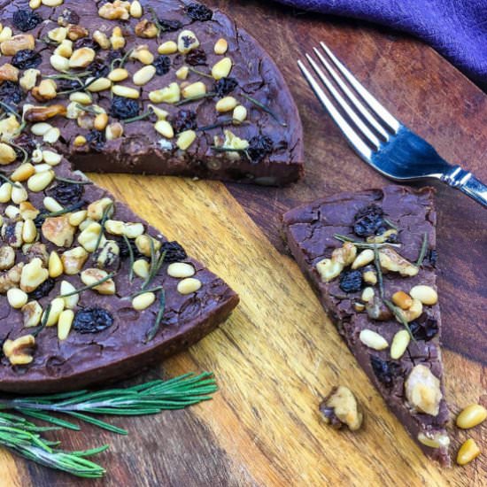 Castagnaccio – Tuscan Chestnut Cake - Recipe photo by angelatempest